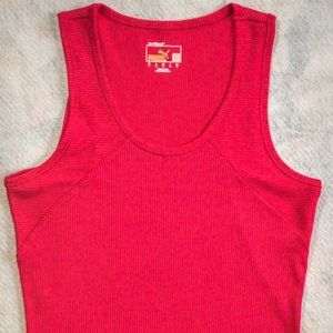 Puma DryCell Pink Cowl Neck Tank Top